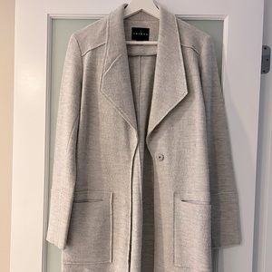 TRIBAL HEATHER GREY COAT - SIZE S